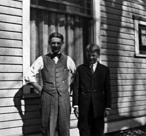 Lee Torrey and son Ted